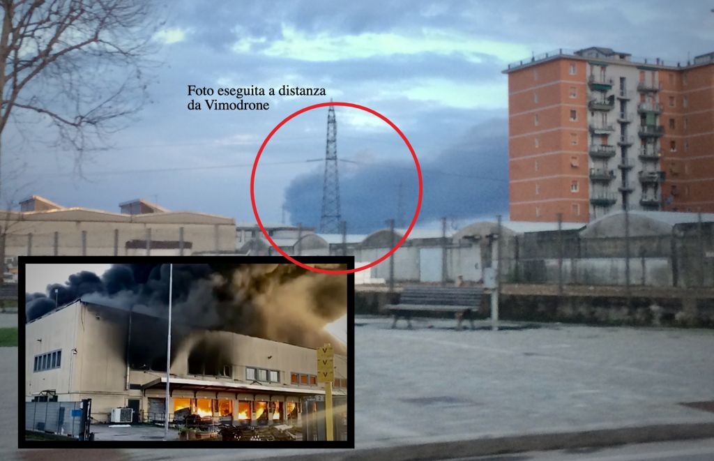 Vasto Incendio a Truccazzano: Capannone Industriale Divorato dalle Fiamme
