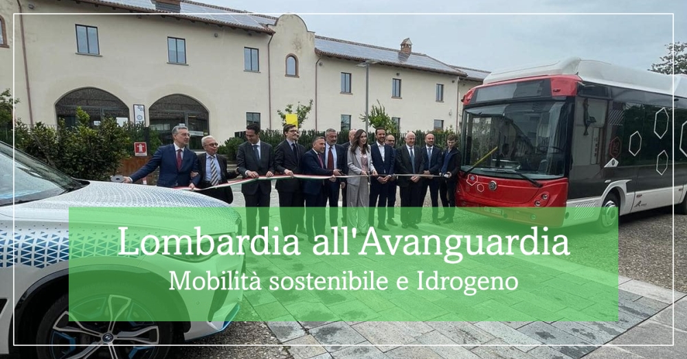 Milano: Assessore Regionale Test-Drive con Bus e Auto a Idrogeno tra Decumano e Cardo, Lombardia si Conferma all'Avanguardia della Mobilità Sostenibile