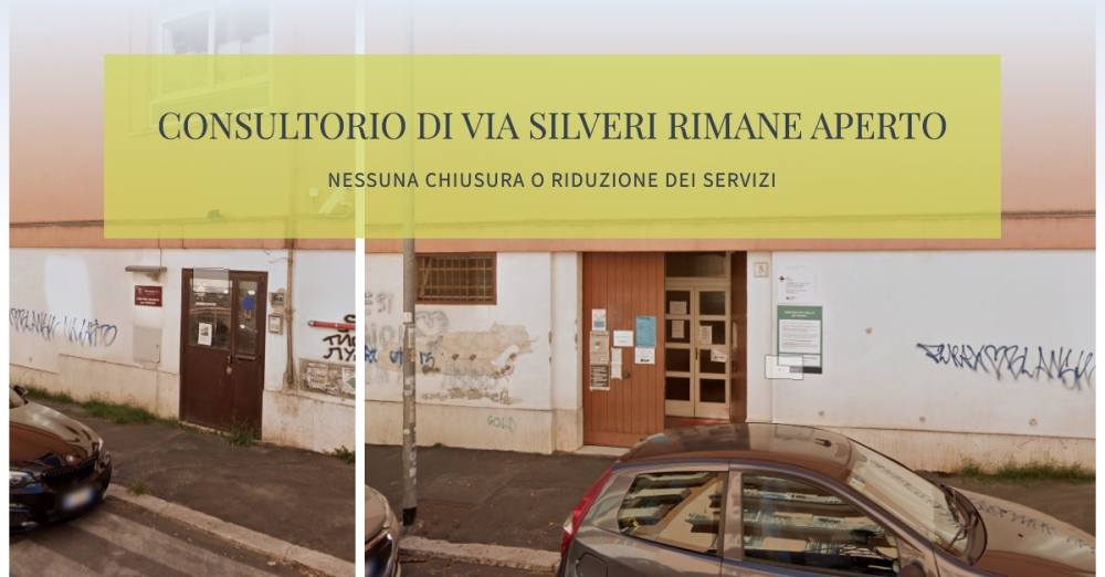 Consultorio di Via Silveri: Nessuna chiusura o riduzione dei servizi, rassicura ASL Roma 1