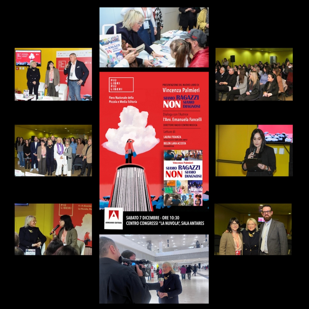 Grande successo per il nuovo libro di Vincenza Palmieri – Siamo Ragazzi, NON siamo diagnosi