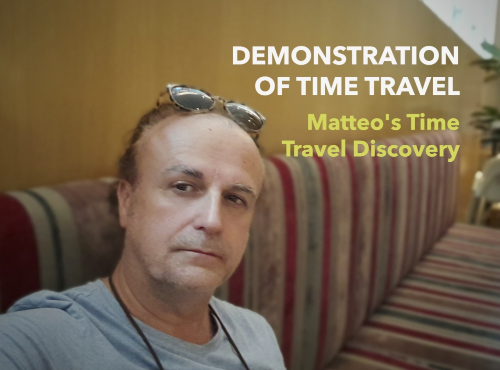 Matteo Cornelius Sullivan and his ''DEMONSTRATION OF TIME TRAVEL''