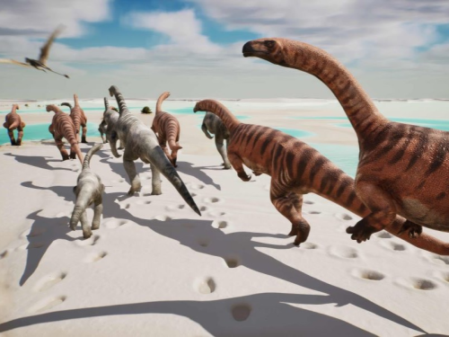 Dinosauri triassici scoperti sulle Alpi: migliaia di orme nella Valle di Fraele